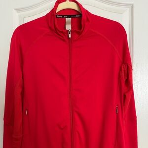 REEBOK Red Zip-up Jacket Size L